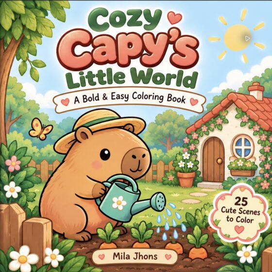 Cozy Capy’s Little World book cover