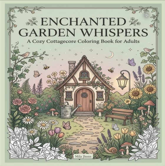 Enchanted Garden Whispers book cover