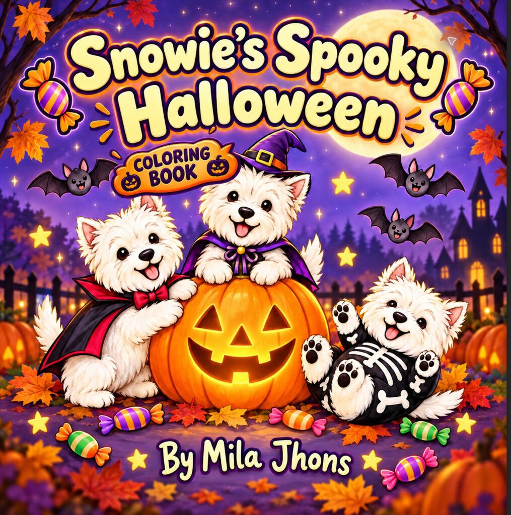 Snowie’s Spooky Halloween book cover